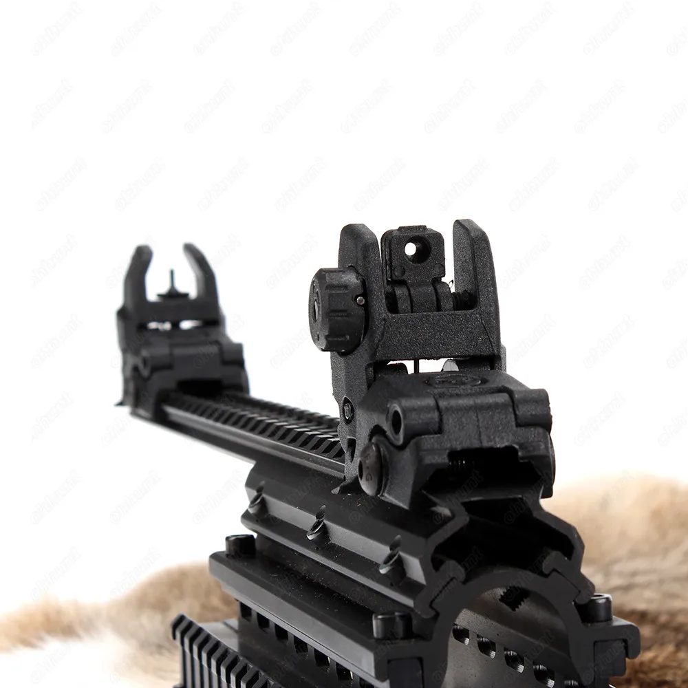 Тактический флип ап Ohhunt Model 4 AR 15 передний и задний прицел полимерный регулировка