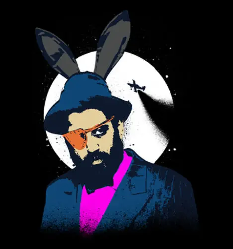 Футболка MR RABBIT UTOPIA INSPIRED CHANNEL 4 ТВ сериал триллер футболка с героями мультфильмов