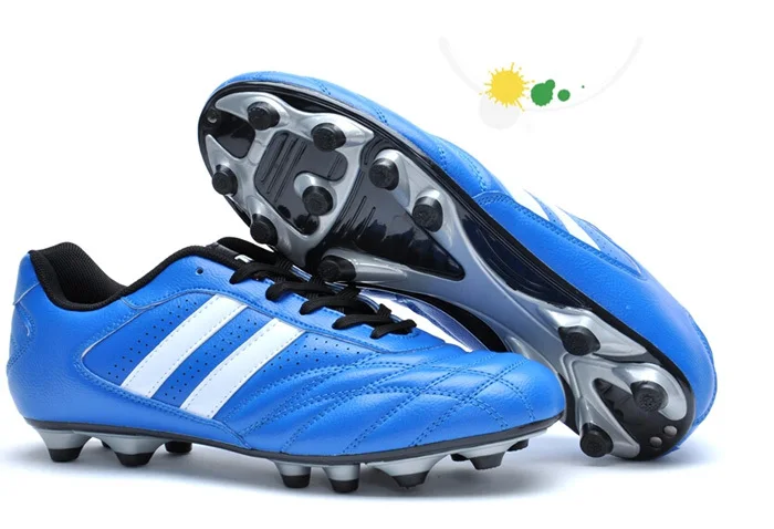 2014 Hot Sale Authentic Soccer shoes Ultralight Anti slippery Colorful men's Breathable Football Boots Free Shipping US 7 10.5|shoes cowboy