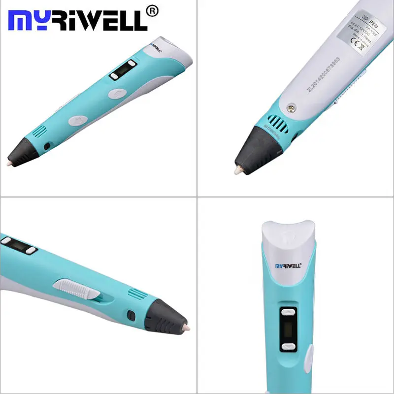 Myriwell 3D ручки 2 го поколения DIY 3d принтер ручка для рисования печать Ручка детей