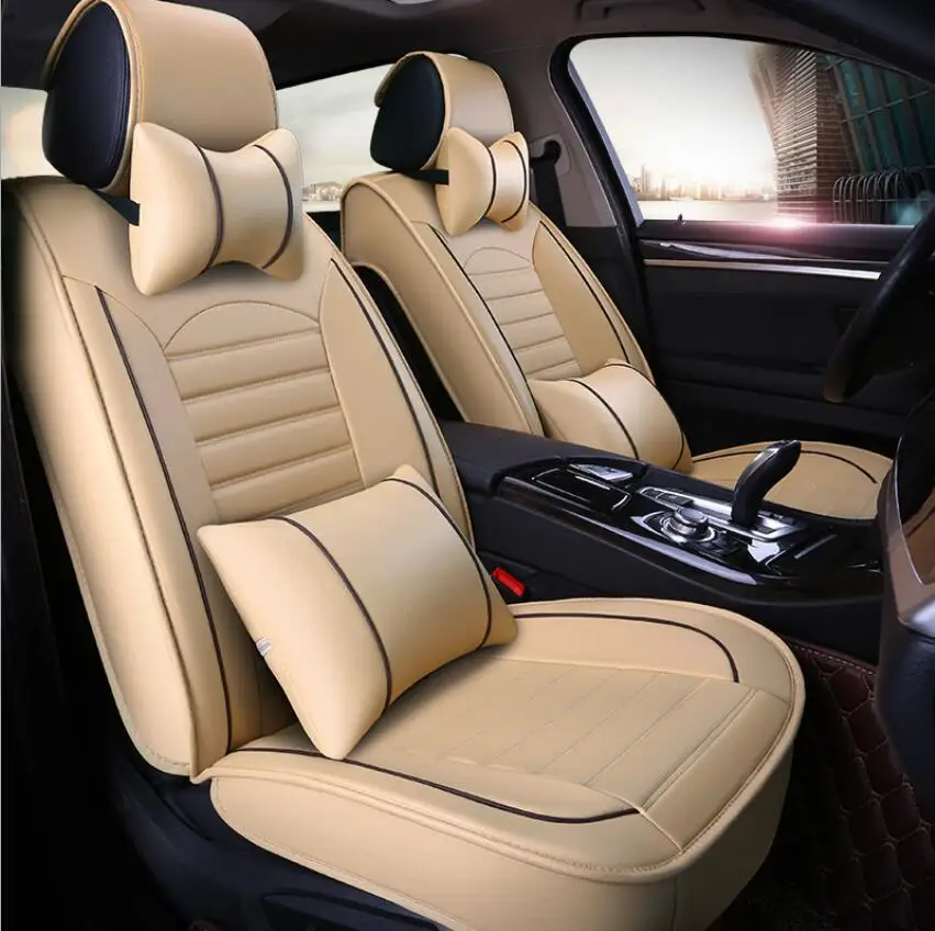 New Luxury PU Leather Auto Universal Car Seat Covers Automotive for Lexus All Models ES IS-C IS LS RX NX GS CTH GX L | Автомобили и