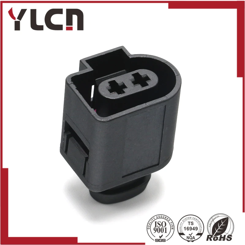 Бесплатная доставка VW AUDI 2 Pin 3 5 серия гнездовой разъем 1J0 973 722 1717692 1|Соединители| |