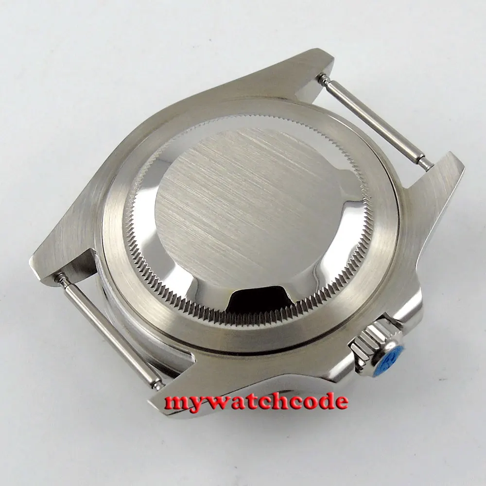 40 мм сапфировое стекло матовая керамическая рамка чехол для часов подходит 2824 2836