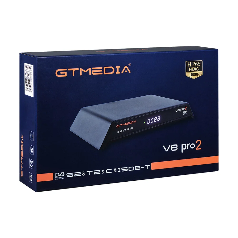 Комбинированный ресивер GTMedia V8 Pro2 с поддержкой H.265 CS CCCamd Newcamd Powervu Biss Wi Fi RJ45