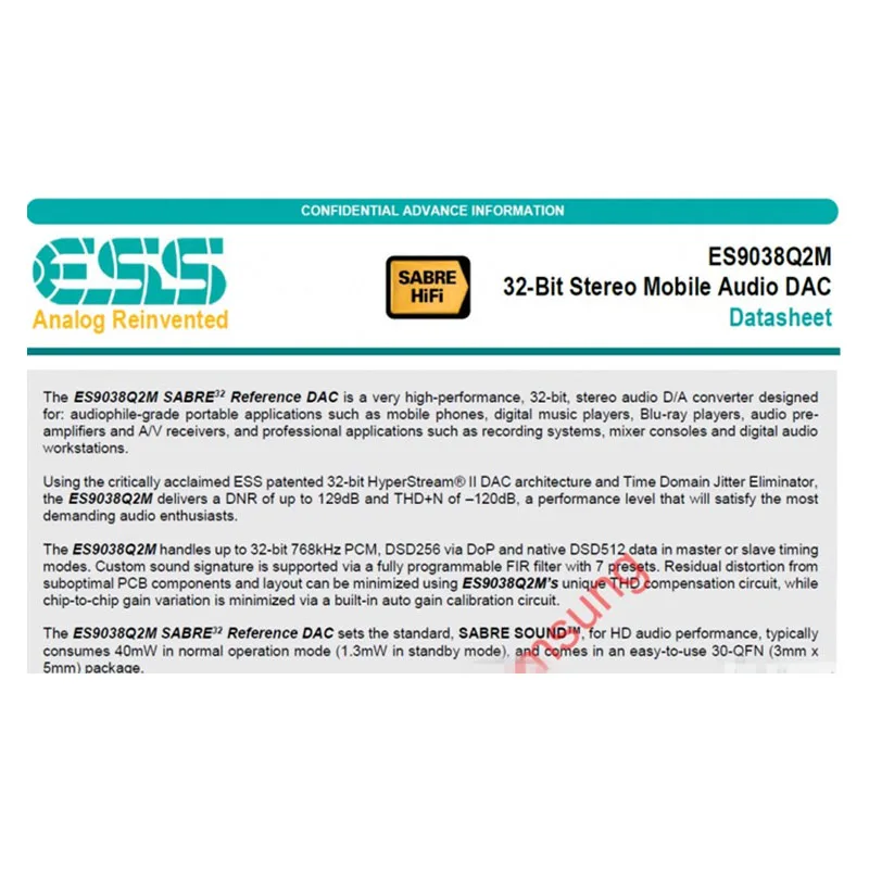 ES9038 Q2M I2S DSD усилитель мощности волоконный коаксиальный Плата декодера входного