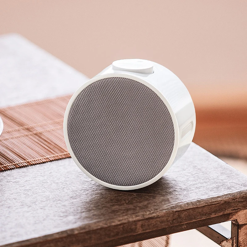 100% Оригинальные Xiaomi Mi музыка Будильник Bluetooth 4 1 Круглый 360 часов в режиме ожидания