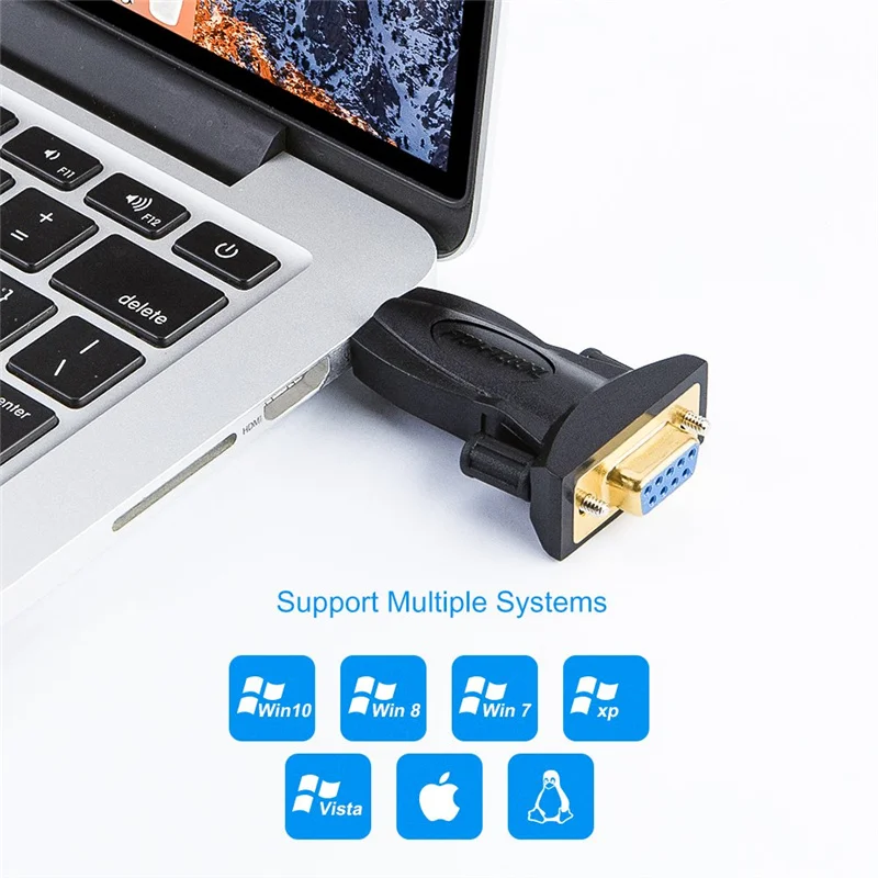 USB в RS232 адаптер с чипсетом FTDI 2 0 папа женский DB9 Серийный конвертер для кассового