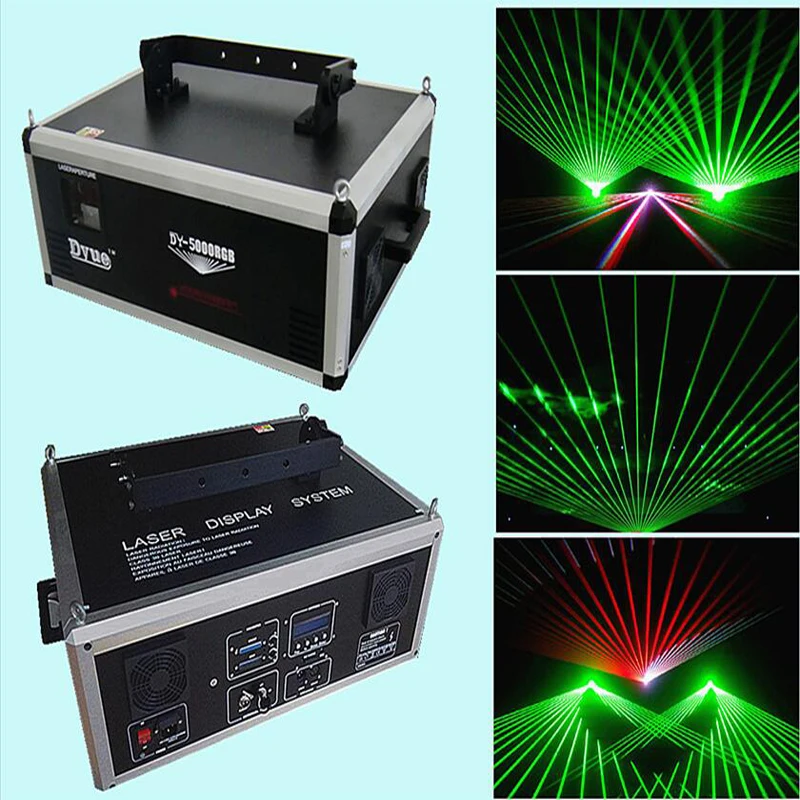 Профессиональный Сценический лазерный светильник DJ 3 Вт зеленый лазер проект DMX