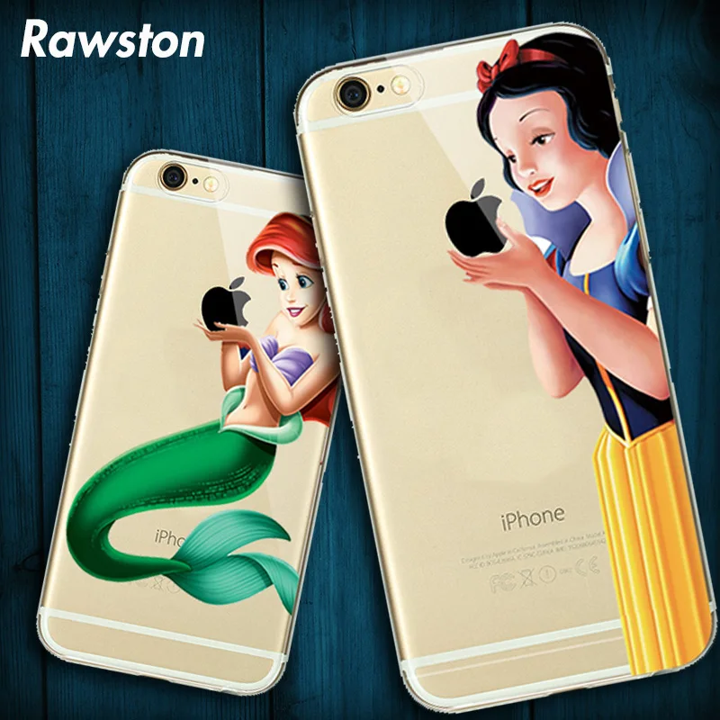 Чехол для телефона Apple iPhone 8 7 6s 6 Plus SE с логотипом Золушки и русалки|case cover|phone casescover