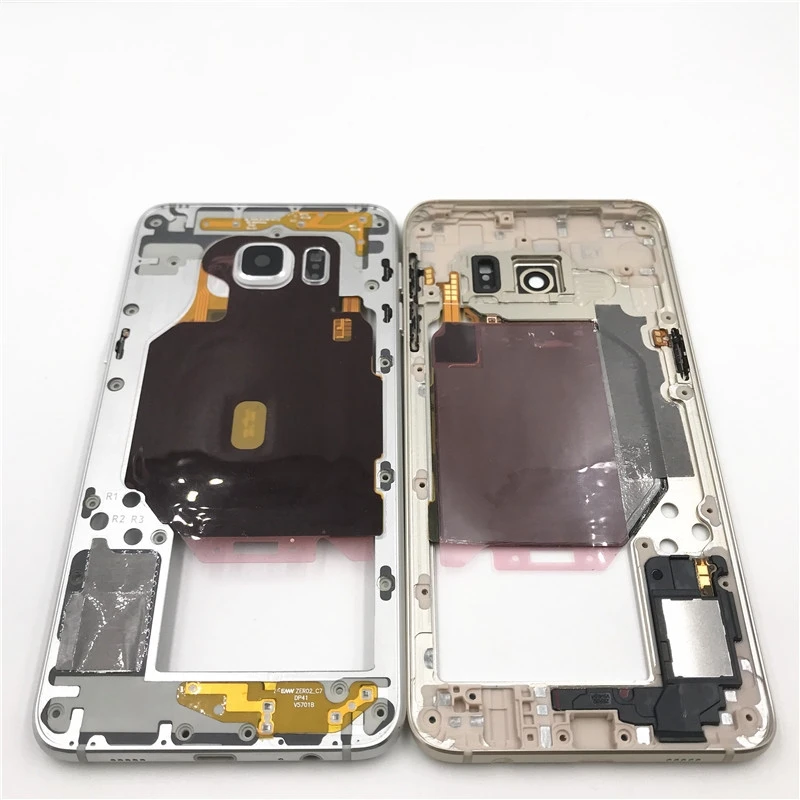 Новая рамка средней лицевой панели для Samsung Galaxy S6 + G928 Edge Plus средняя пластина одной