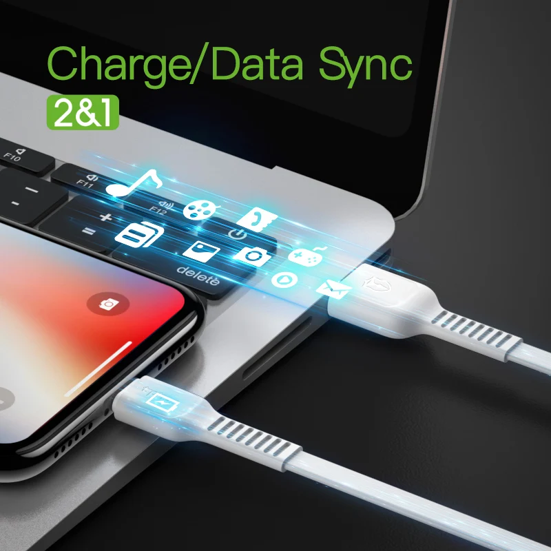 Usb-кабель T-phox для iPhone Xs Max кабель быстрой зарядки данных XR 8 7 6 6s Plus 5 5S SE мобильного