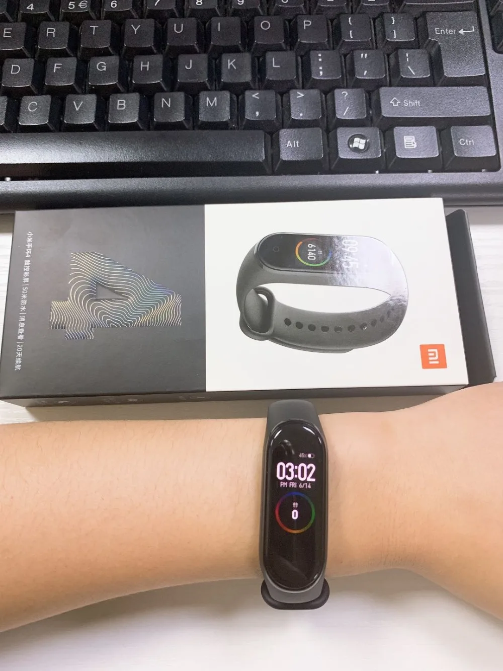 Xiaomi Mi смарт-браслет 4 цветной экран пульсометр фитнес 135 мАч Bluetooth 5,0 спортивный водонепроницаемый браслет
