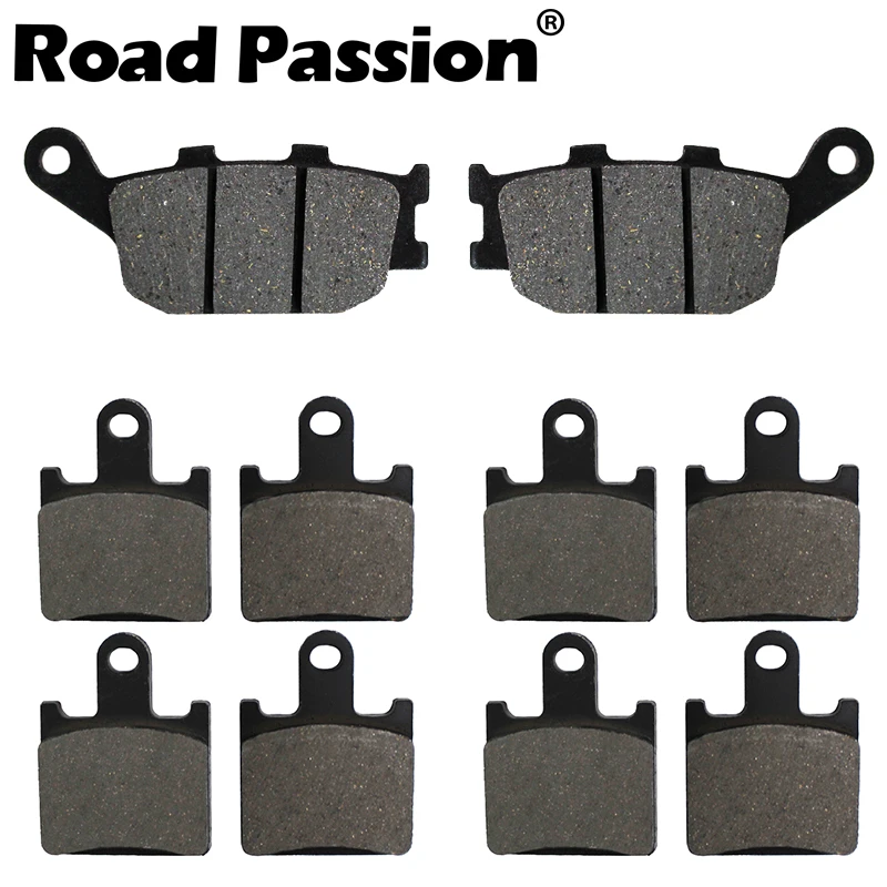 

Road Passion Motorcycle Front & Rear Brake Pads For KAWASAKI Z 750 R Z750R Z750 (ABS & Non ABS) 2011 2012 2013 2014