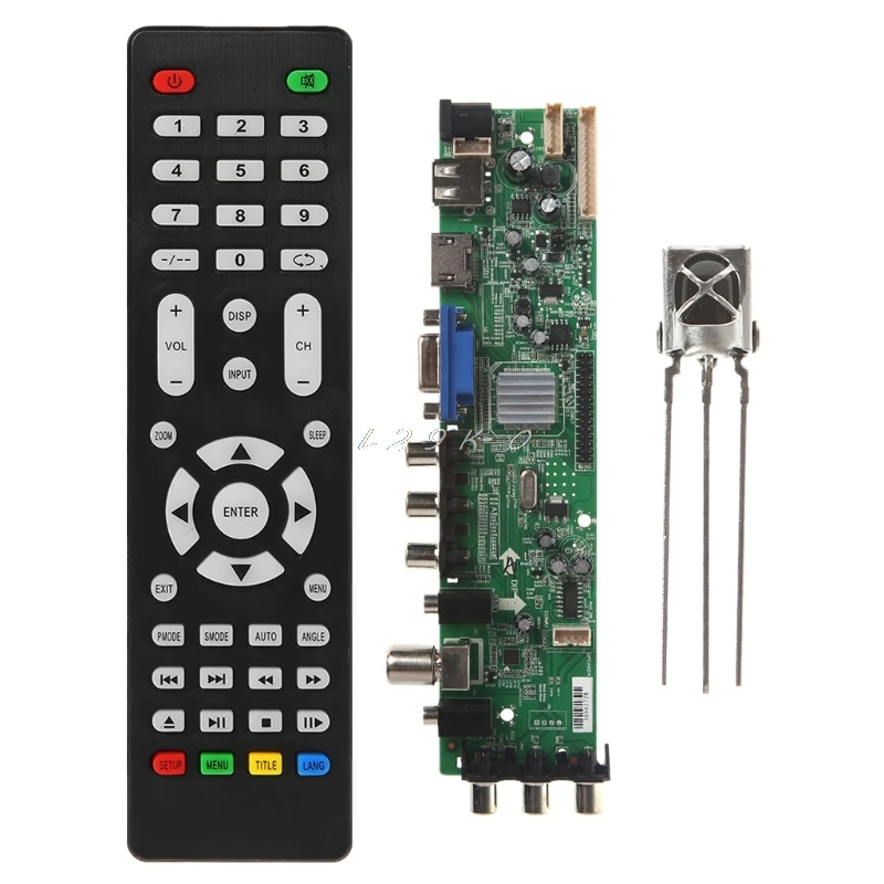 RAM 1 + 4G MSD338STV5.0 Беспроводная сетевая ТВ плата драйвера универсальная ЖК