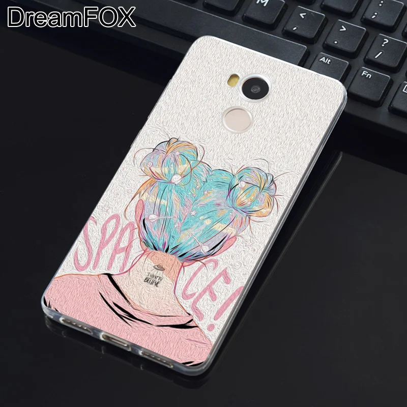 DREAMFOX M185 мультяшный Сейлор Мун Мягкий ТПУ силиконовый чехол для Xiaomi Redmi Note 3 4 4X5 5A 6 7