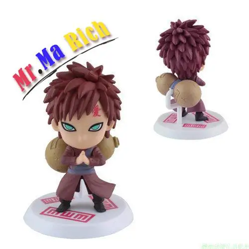 6 шт./лот Q Edition Рисунок аниме Наруто набор Коллекция ПВХ Экшн фигурки Brinquedos модель