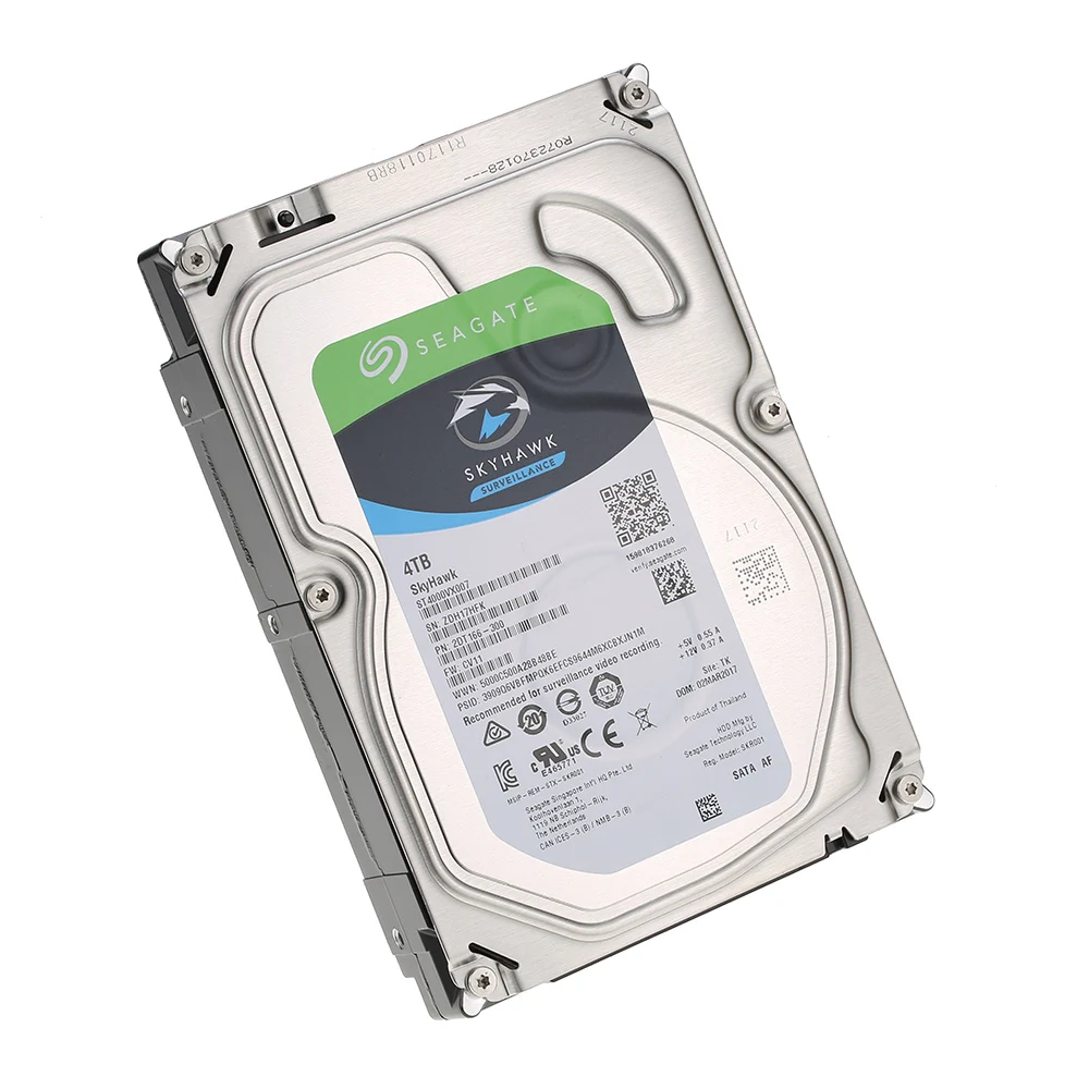 Внутренний жесткий диск Seagate 4 ТБ видео HDD для наблюдения 5900 об/мин SATA 6 3 5 дюйма 64 Мб