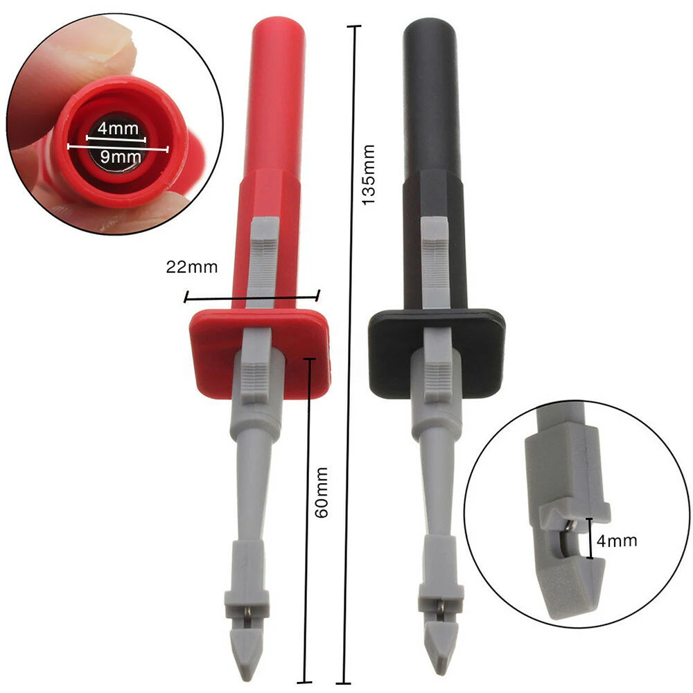 2 шт./компл. тестовые датчики для прокола изоляции с зажимом обнаружения цепи