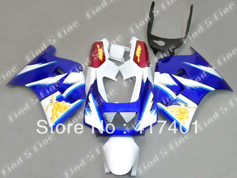 

white blue red body for SUZUKI RGV250 91 92 93 94 95 96 VJ22 91-96 RGV 250 1991 1992 1993 1994 1995 1996 1991-1996 fairing kit