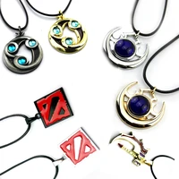 bsarai dota2 hot game maps shadow amulet talisman of evasion basher zinc alloy cosplay necklace alloy pendants necklace