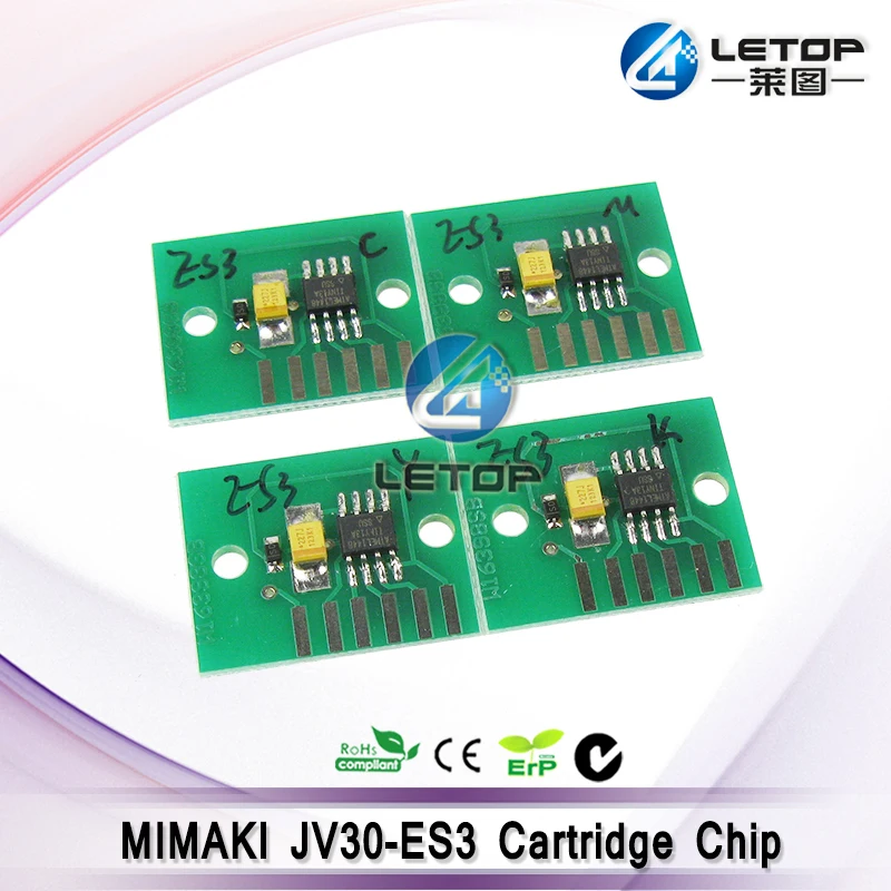 

letop spare ES3 mimaki chip for JV30 solvent printer Cartridge