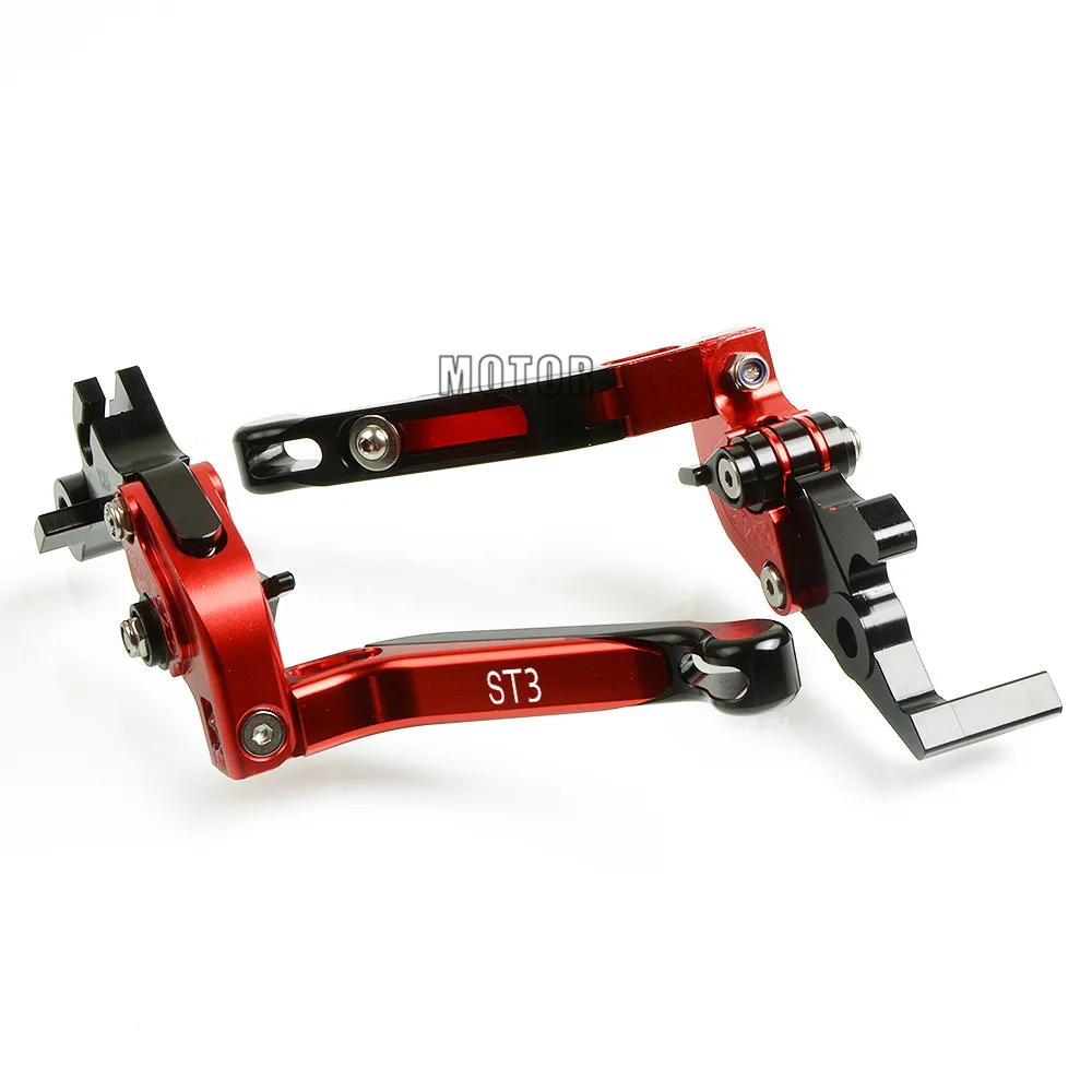 CNC мотоциклетные рычаги сцепления для DUCATI ST 3 ABS 3ABS ST3 ST3ABS 2003 2007 Регулируемый