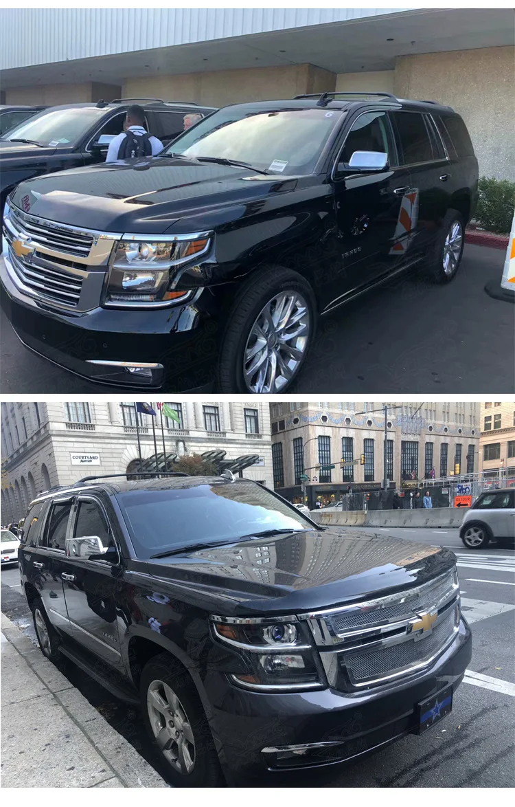 Поперечные рейки на крышу 2015 2018 для GMC Yukon XL SH штопор Тахо пригородный САПР.