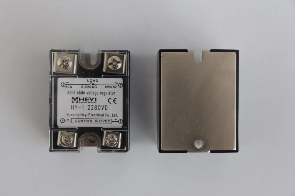 2 шт. 25A SSR, вход DC 0-10 В однофазный ssr твердотельные реле регулятор напряжения