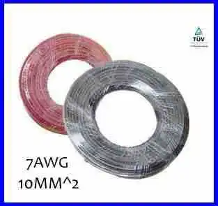 Бесплатная Доставка! 10 мм ^ 2 Солнечный Кабель для разъема солнечной энергии