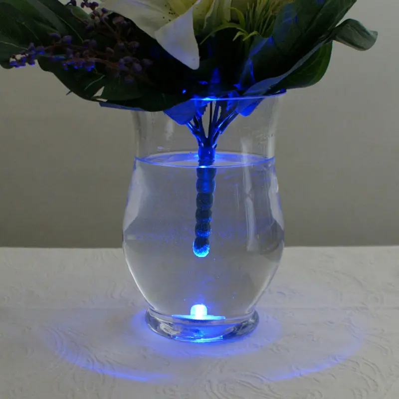 Kitosun 11 Colors Waterproof Led Candle Wedding Centerpiece Decoration Battery Operated Submersible led tea Lights