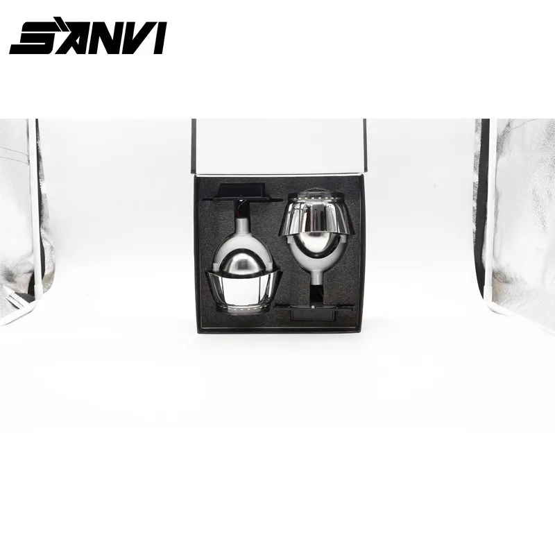 Авто запасных частей SANVI светодиодный проектор Объектив с кожухи Ангел глаз 35 Вт