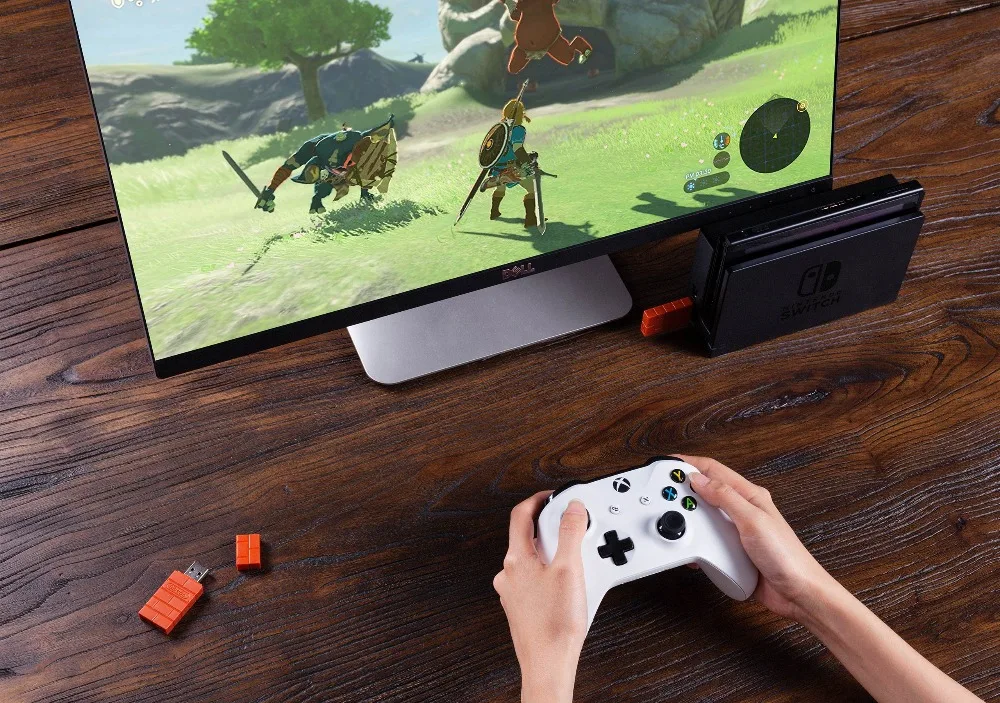 8bitdo USB Беспроводной Bluetooth адаптер для Windows, Mac Raspberry Pi nintendo переключатель Поддержка PS3 Xbox one игровой контроллер для коммутатора