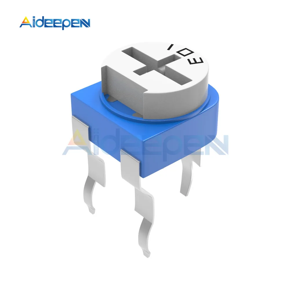 10pcs Adjustable RM065 RM-065 100 200 500 ohm 1K 2K 5K 10K 50K 100K 200K 500K 1M Trimpot Trimmer Potentiometer Variable Resistor |
