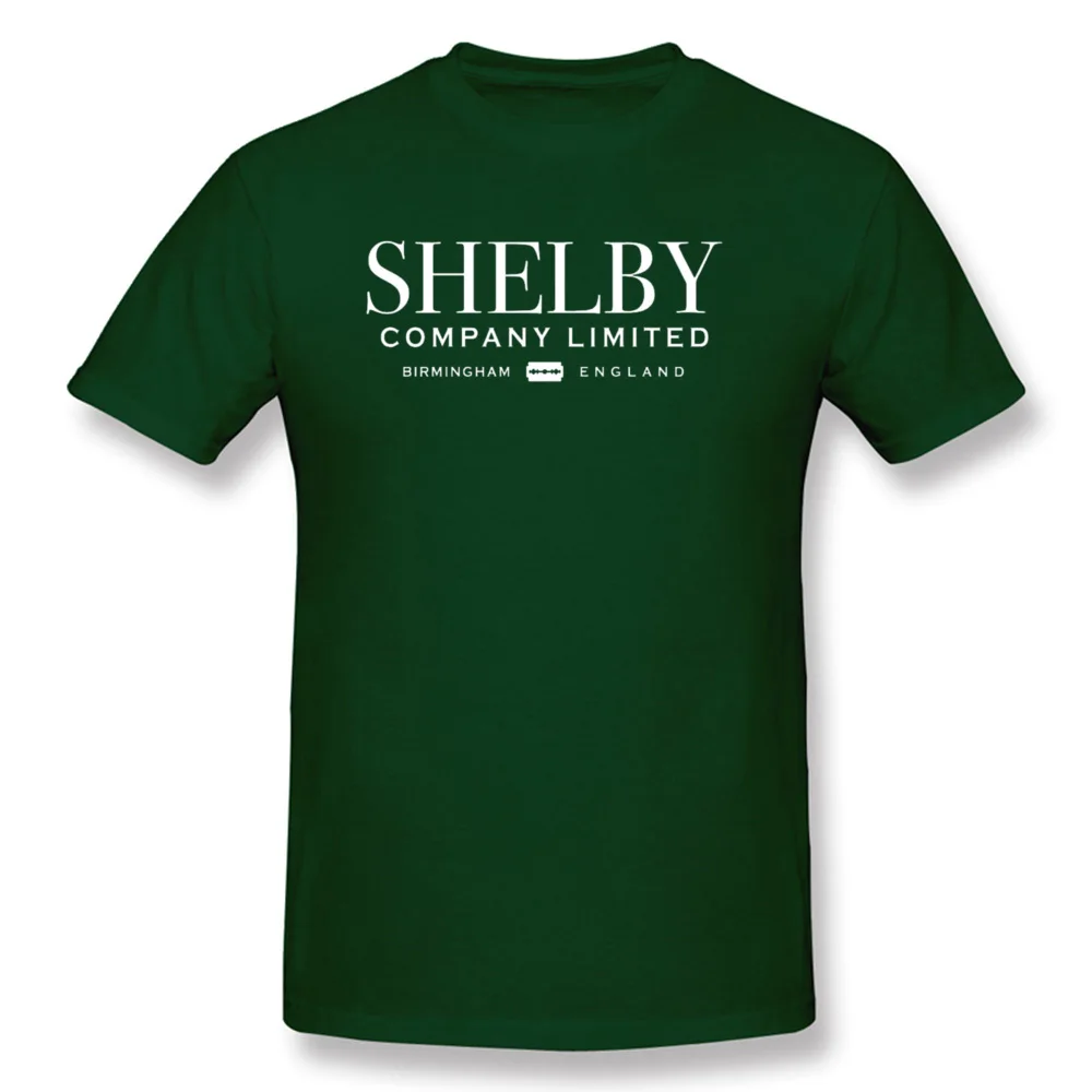 Мужские футболки с надписью Peaky Blinders Shelby Company мужские топы из 100% хлопка черная