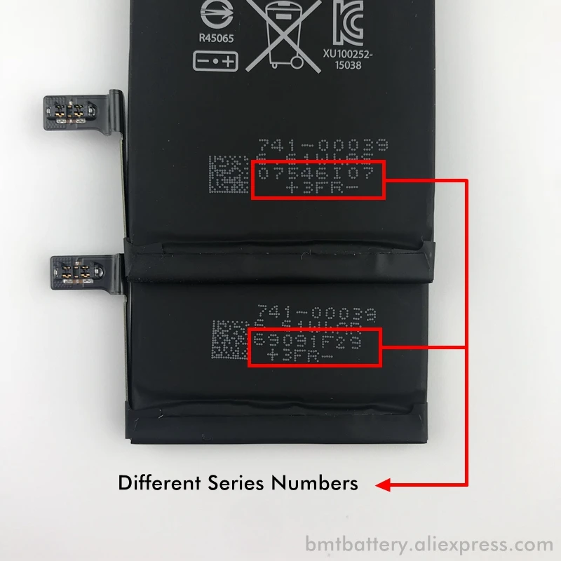 DHL UPS 50 шт./лот Foxcon Фабричный аккумулятор 1715 мА/ч Батарея для iPhone 6 S 4 7 замена 100%