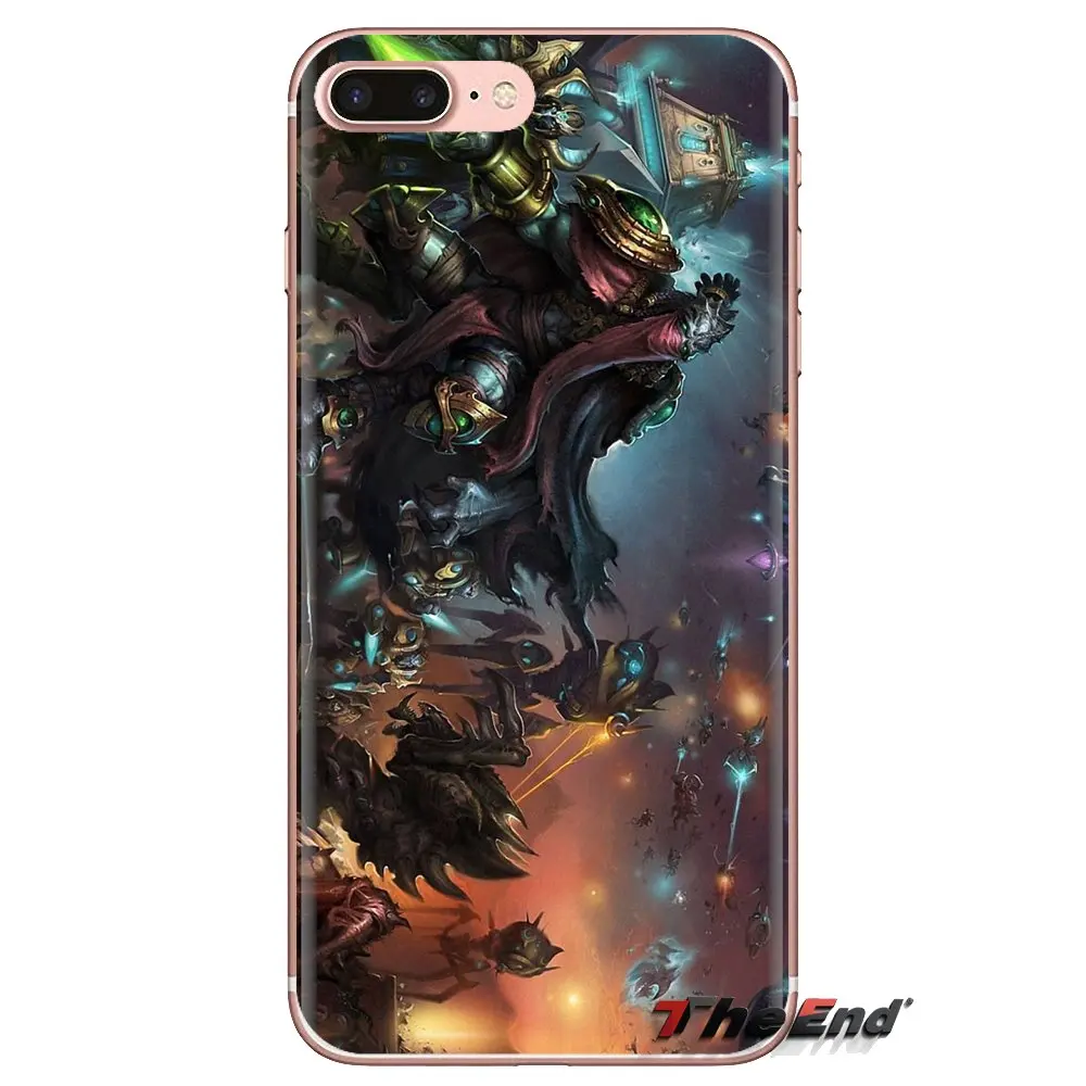 Чехол из ТПУ с логотипом Protoss StarCrafts ArtStation для Xiaomi Mi3 Samsung A10 A30 A40 A50 A60 A70 Galaxy S2 Note 2 Grand