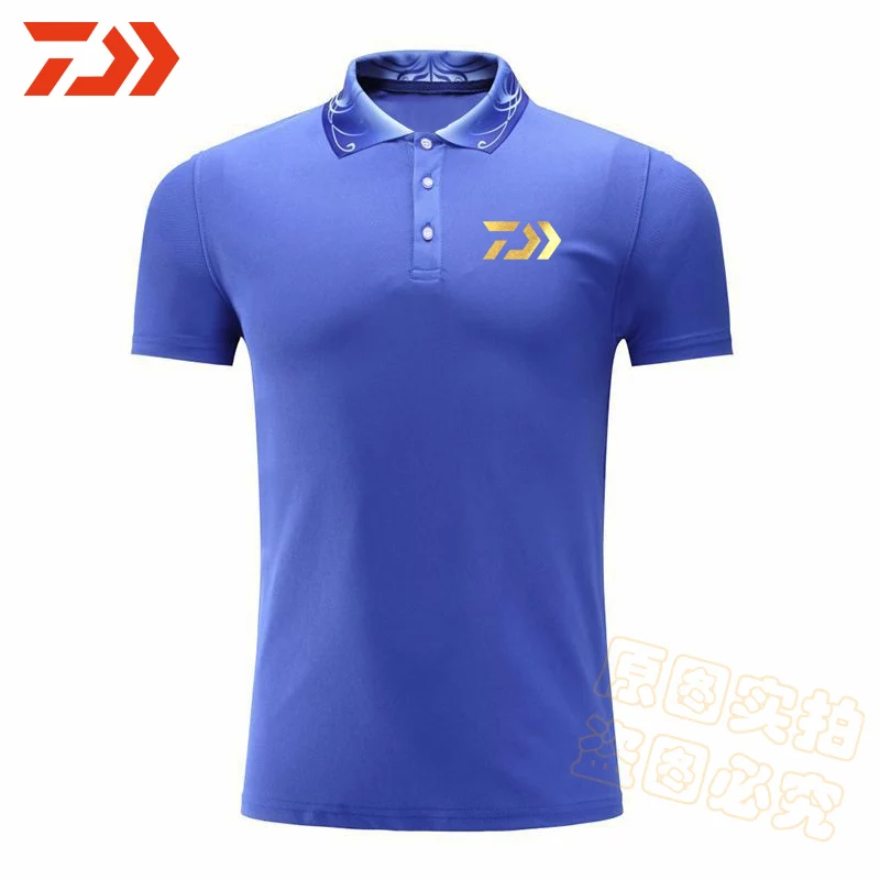 2019 New Fishing Clothing POLO Shirt Men Outdoor Breathable Hiking Camping Quick Dry Summer Daiwa Jersey | Спорт и развлечения