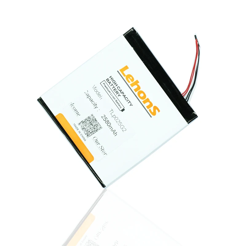 Аккумулятор LehonS 1x для Alcatel One Touch Pixi 4 7 0 9003X TLP025G2 TLP025GC 2580 мАч/Вт/ч 40 г | Мобильные