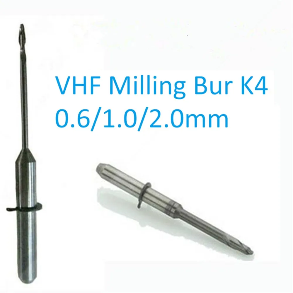 5 шт./лот длина 35 мм стоматологический лабораторный Цирконий/PMMA VHF фрезерные боры 0