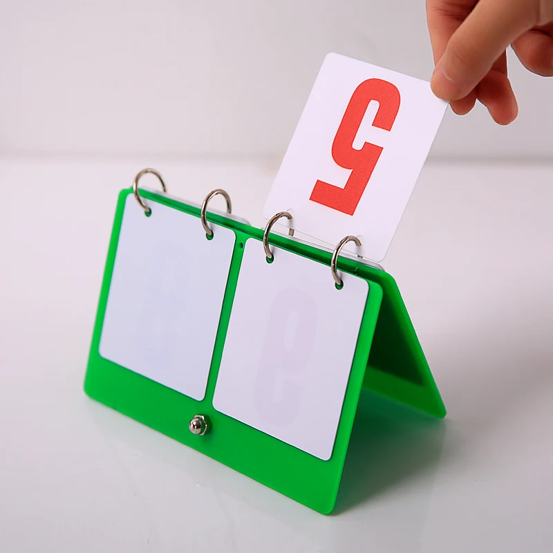 ПВХ табло с цифрами для спортивных мероприятий настольная игра Складная и