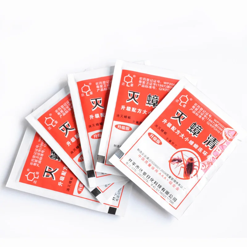 10 шт Новый сильнодействующий эффективный животное насекомых тараканов убивая