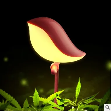 Модный ночник с милыми птицами светодиодный светильник лампочка для домашнего