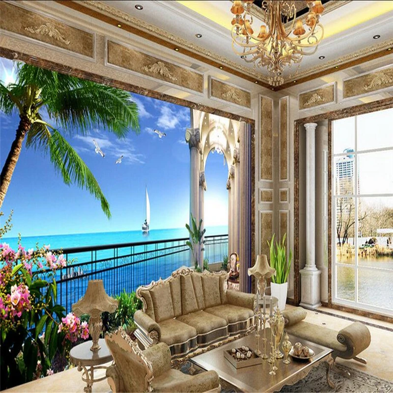 Обои для студийной фотосъемки на заказ обои настенная наклейка HD вид море