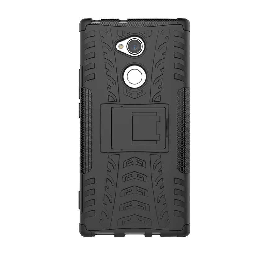 ПК ТПУ 2 в одном случае для Sony XA2 Plus крышка Xperia XZ3 XZ2 Премиум Compact Ультра чехол L2 L1 XZ1 X
