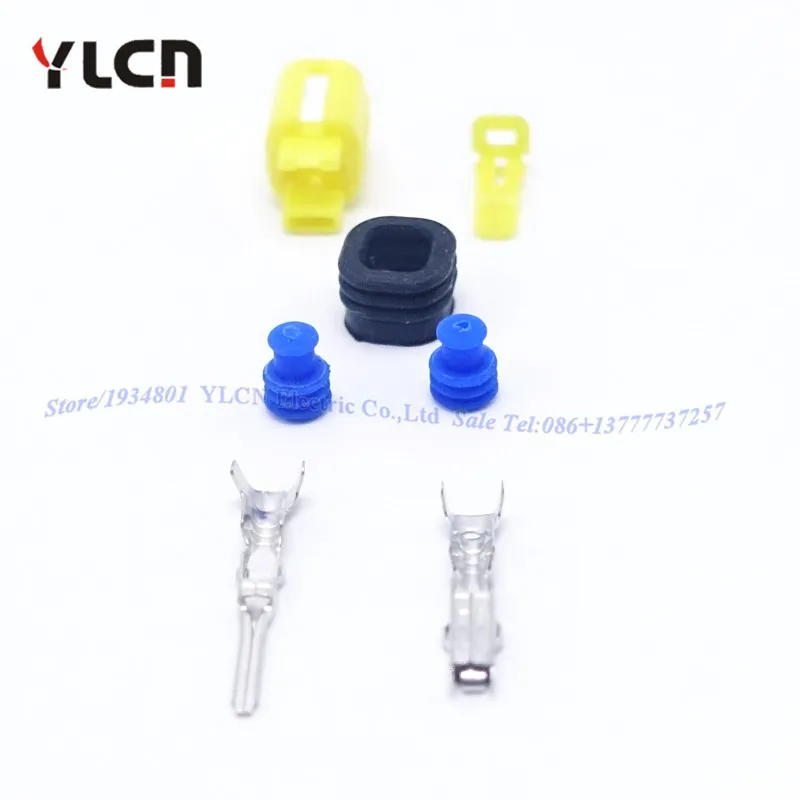 Высококачественный набор из 10 комплектов однополюсных водонепроницаемых автомобильных электрических разъемов плагин для автомобиля.