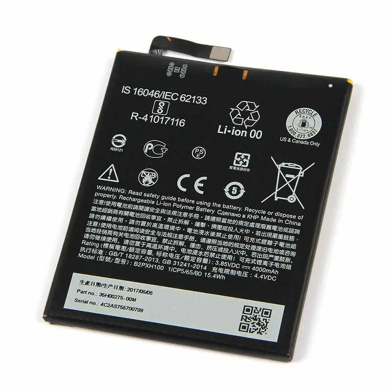 Оригинальный аккумулятор B2PXH100 для HTC One X10 LTE A E66 4000 мАч|Аккумуляторы мобильных
