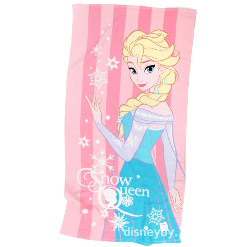 Disney принцессы queen Эльза Замороженные марли подушка для купания младенцев Полотенца хлопок мягкое пляжное полотенце подарки для мальчиков девочек лицо Полотенца 70*140 см