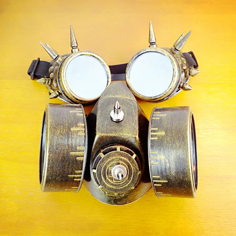 Женские/мужские готические винтажные принадлежности Duke очки Косплей панк