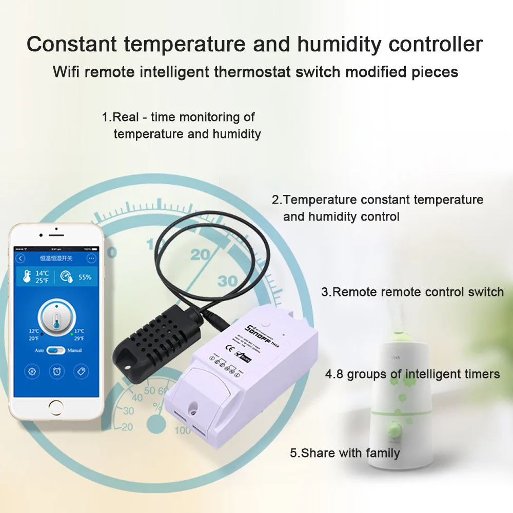 Горячий продукт Snoff Pow 16A WiFi беспроводной смарт Swtich модуль измерения энергопотребления модуль дистанционного управления