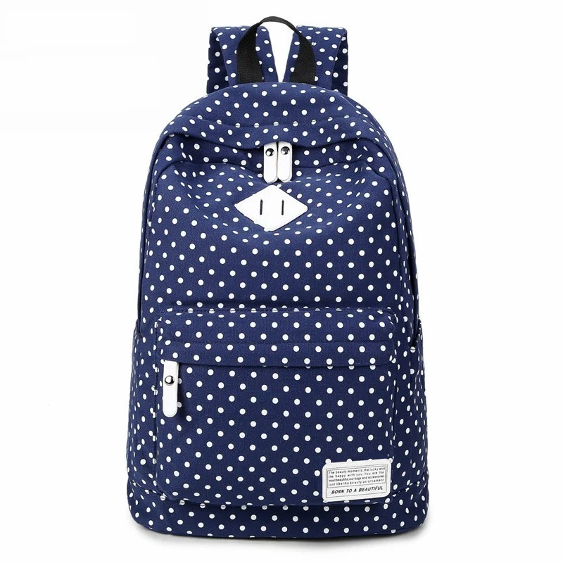 Альд брезентовый студенческий женский рюкзак 2017 Большой Вместительный для школы